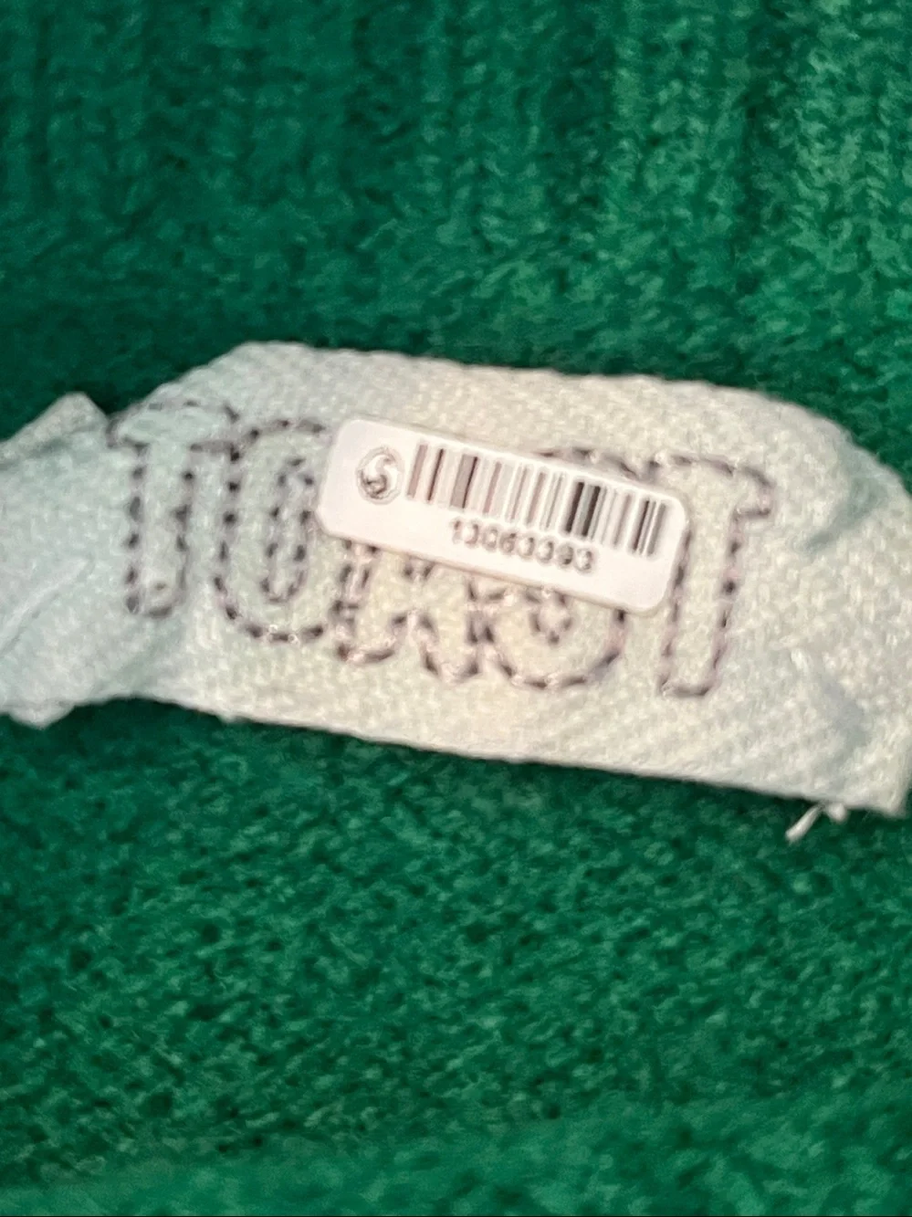 TOAST High Neck Roll Neck 100% Merino Wool Sweater Boxy Fit Size Large